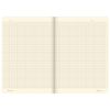 BRAUBERG / Notebook 40 l. checkered cover SoftTouch, beige paper 70 g / m2, stitching, А5 (147х210 mm), BUGS / 10 pcs.