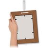 COMMAND / Self-adhesive frame hook with hard hinges, easy to remove, white, up to 2 kg