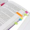 Bookmark HOPAX adhesive NEON, plastic, or 12x45 mm, 5 colors x 25 sheets in the cover, Euro slot