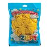 ZIPPY / Balloons 10 "(25 cm) yellow in a bag, set of 50 pcs.