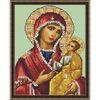 Опт-картина / Diamond mosaic 40x50, round rhinestones Iverskaya Mother of God