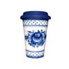 Гжельский Фарфоровый завод / Coffee cup No. 1 with silicone lid