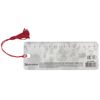 Bookmark for books 3D, BRAUBERG, three-dimensional, "Dalmatians" with a decorative lace tie