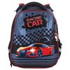 Cartera BRAUBERG PREMIUM, 2 compartimentos, con llavero, "Coche de carreras", 38x29x16 cm