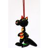 Wooden dragon figurine