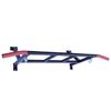 ФСИ Аналитика / FSI Analytica / Wall-mounted horizontal bar 4 grips, with different grips and anti-slip handles, reinforced, with rings