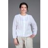 Снежинка / Snowflake / Women's blouson on a yoke with a long set-in sleeve
