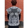 Кружевной Край / Lace Edge / Long vest "Blossom"