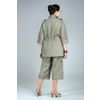 Снежинка / Snowflake / Women's blouson free cut with a fastener
