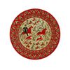 Беломорские узоры / Plate wooden "Mezenskaya Rospis" 25 cm