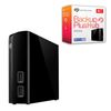 SEAGATE / Hard disk external HDD "Backup Plus Hub", 4 TB, 3.5 ", USB 3.0, black