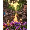 Опт-картина / Malen nach Zahlen 40x50 Blooming Channel