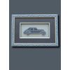 Снежинка / Snowflake / Panel 3D "Retro auto"