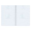 STAFF / Notebook bumvinyl, A4, 96 sheets, staple, offset No. 1, cage, BLUE / 10 pcs.