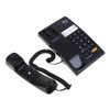 RITMIX RT-330 schwarz Telefon, Kurzwahl von 3 Nummern, Haltemelodie, schwarz
