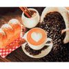 Опт-картина / Pittura con numeri 40x50 Caffè del mattino