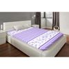 Этель / Fitted sheet 180 * 200 * 25 cm, "Lavender motif"