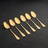 Доляна / Doliana / Set of table spoons "Gold", 20.5 cm, 6 pieces
