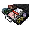 GamesDealer / Star dust poker set for 200 chips