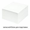 STAFF / Block for notes not glued, cube 9x9x5 cm, white, whiteness 90-92%