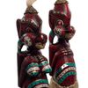 Decor and Gift / Hölzerne statuette "Asmat rot" 33 cm