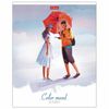 HATBER / Notebook А5 96 p. staple, cage, lamination, embossing, "Color mood" / 30 pcs.