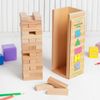 TOWER 54 parts in beech box for children from 5 years
