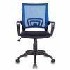 Chair CH-695N / BL / TW-11, with armrests, mesh, black / blue