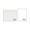 Envelopes C4 (229х324 mm) tear-off strip, white, 100 g/m2, 500 PCs SET