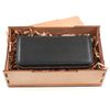 Gift set "happy birthday..." clutch zipper large + box wood