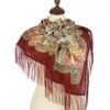 Павловопосадский платок  / Shawl "Song of Lelya", with silk fringe