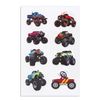 Sticker marshmallow "Machine", reusable, 10x15 cm, INLANDIA