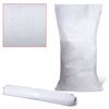 Polypropylene bags up to 50 kg, set of 10 pcs., 105x55 cm, weight 72 g, without insert, white