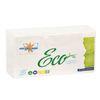 SOFT SIGN / Paper napkins, 250 pcs., 24x24 cm, Eco, white, 100% cellulose