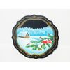 Сувениры из Н.Тагила / Souvenirs from N. Tagil / Tray "Subject painting. Winter charm", 17 cm