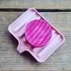 Special soap dish for storing solid shampoo
