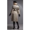 Снежинка / Snowflake / Coat "Mademoiselle" semi-adjacent silhouette with one-piece sleeves