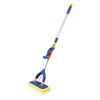 ЛАЙМА / Self-wringing mop, butterfly mechanism, sponge / microfiber nozzle 28 cm, telescopic handle 115 cm