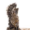 Золотая антилопа / Statuette "Hedgehog" on a stone