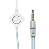 SVEN / Kopfhörer mit Mikrofon (Headset) Ohrhörer SEB-190M, kabelgebunden 1,2 m, weiß mit blau