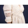 Снежинка / Snowflake / Women's dress "A-la-russ" with an undercut under the bust and embroidery