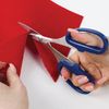 Scissors for hobby and craft TREASURE ISLAND 165 mm, 3-sided sharpening, blue