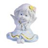 Ремеко / Figura decorativa "Ángel con dos flores en el pelo" L7W8H9cm