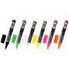 Tebeşir kalemleri BRAUBERG "POP-ART", SET 6 parça, Kuru silme, pürüzsüz yüzeyler için, 5 mm, MUHTELİF