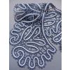 Снежинка / Snowflake / Lace round collar with floral ornament