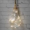 Kaemingk / Pendant lamp Bradberry bulb 10 cm, 10 micro LED bulbs, battery operated, glass