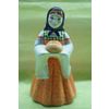 Ярославская майолика / Figurine "Girl with a loaf"