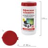 OFFICE PLANET / Wipes for all types of screens and plastic universal tube 100 pcs., Wet