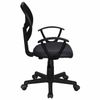 Compact armchair BRABIX "Flip MG-305", fabric TW, gray / black