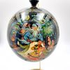 Палех / Palekh / Christmas tree ball "Fairy tales" wooden, master Zimin